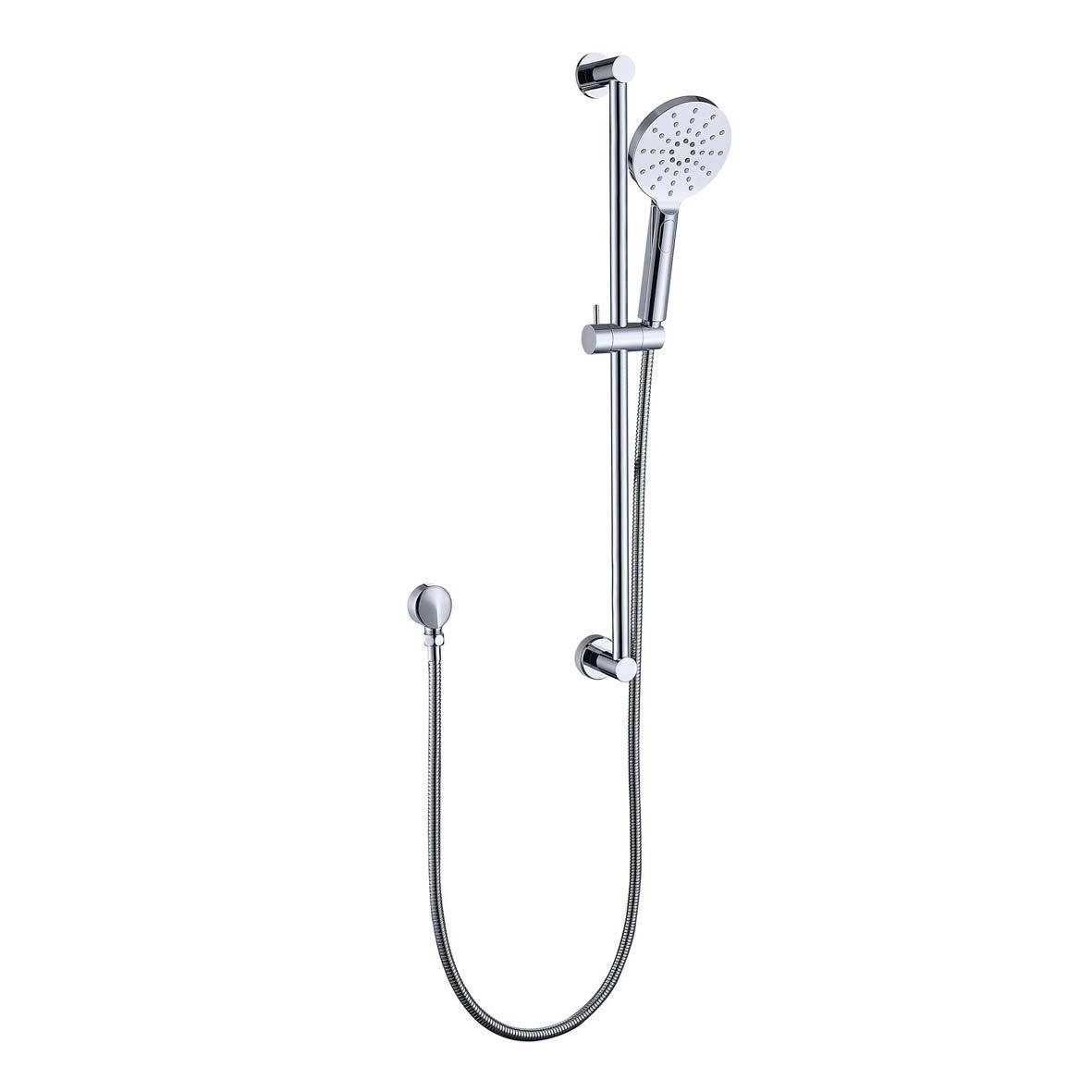 CLIO Shower Rail Round Chrome