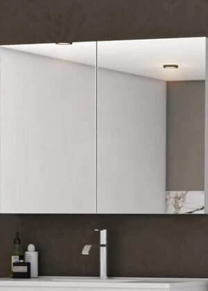Clearance - 900mm Shaving Mirror Cabinet 2 Door- MC90
