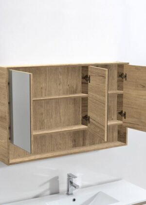 Clearance - ALBANY 1200mm Oak Shaving Cabinet