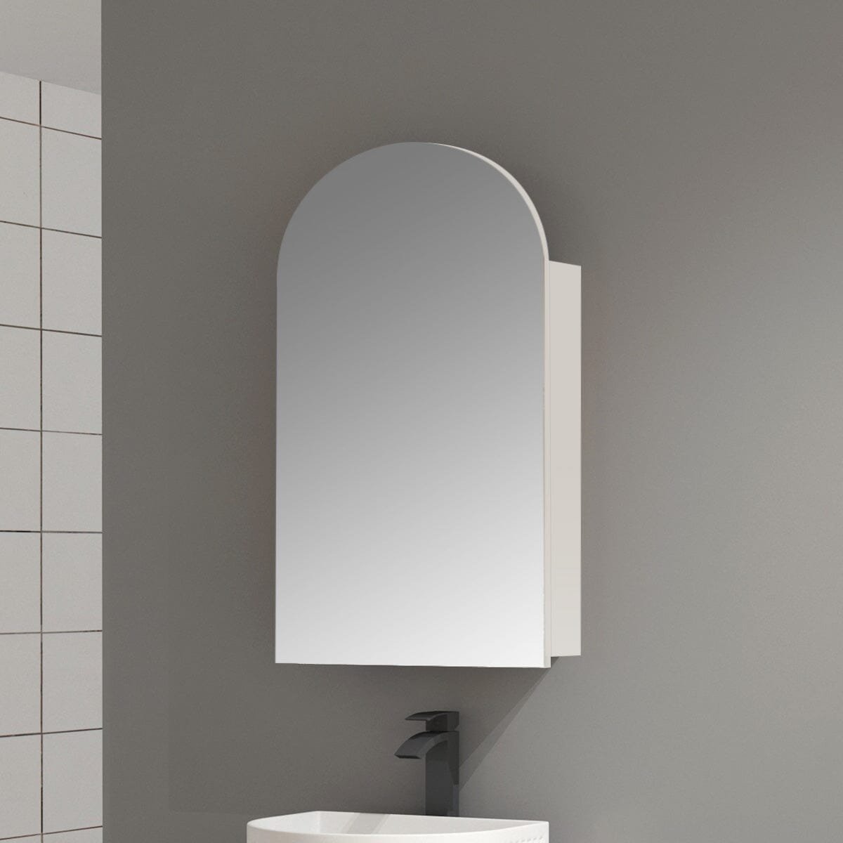 Ari 600mm Arch Shaving Cabinet - Image 2