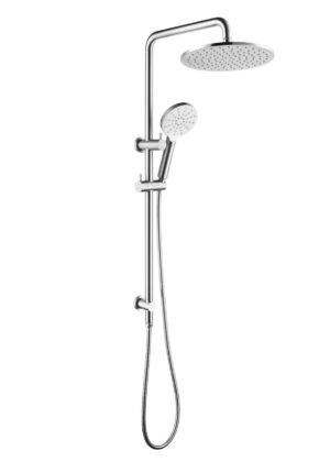 CLIO 2 in 1 Double Rain Shower Set Chrome