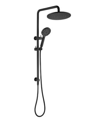 CLIO 2 in 1 Double Rain Shower Set Matte Black