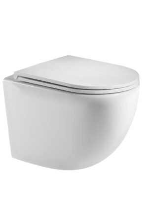 Max49 Rimless Tornado Wall Hung Toilet Pan