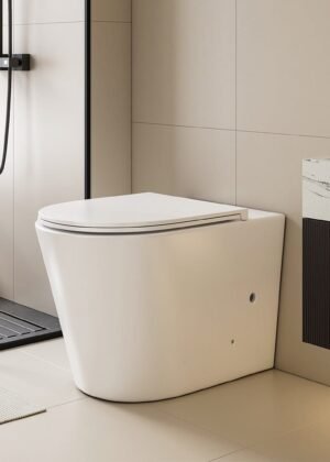 Yara58 Rimless Tornado Floor Mount Toilet