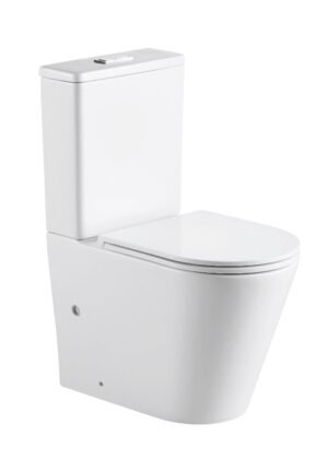 Yara62 Rimless Tornado Compact Back to Wall Toilet